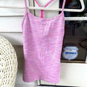 Pink Power of Y Lululemon Top Size 2